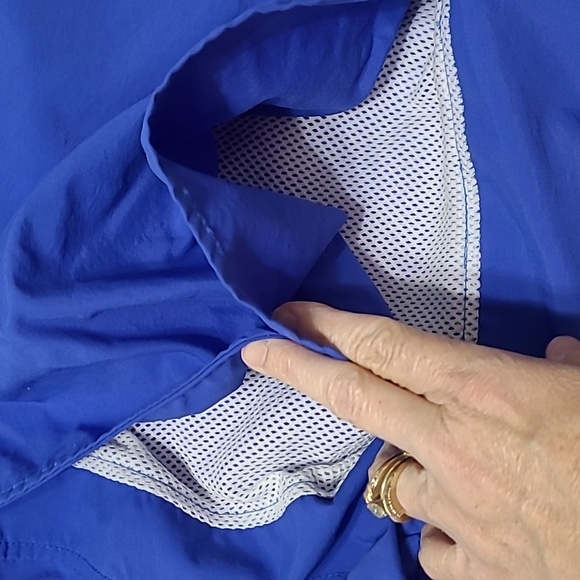 Columbia PFG Vibrant Blue Button-up Shirt with Vented back size 2X - Picture 6 of 9